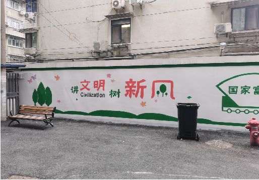 老河口社区墙绘